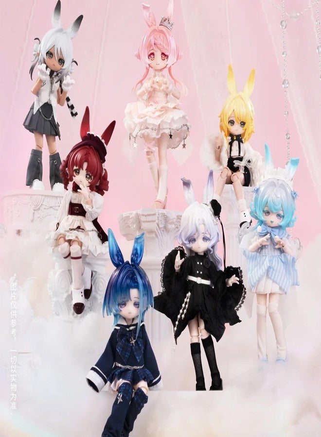 CALEMBOU BJD Blind Box, Cute Bonnie Meteorological Star Language Series 16cm Ball Jointed Doll, Kawaii Dress Up Doll Collection Action Figure Toys for Gift - Image 2